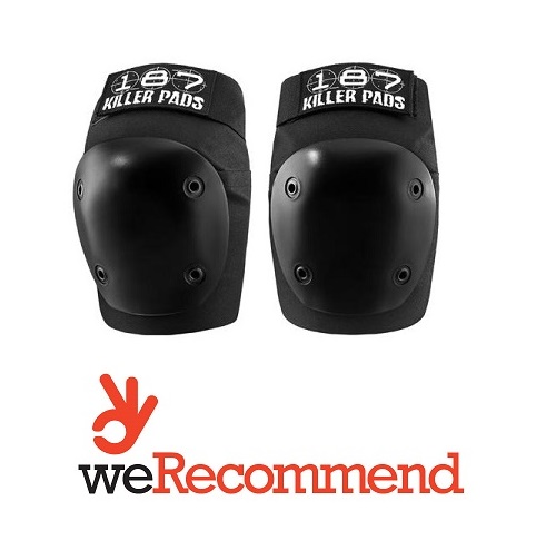 Fly knee pads 187 pro non bulky for scoot/skateboarders