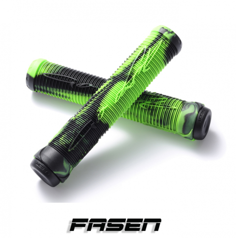 FASEN HAND GRIPS – GREEN-BLACK