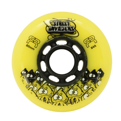 FR Street invader wheel 72 to 80 mm 9 colour variations 4 pack - Image 2