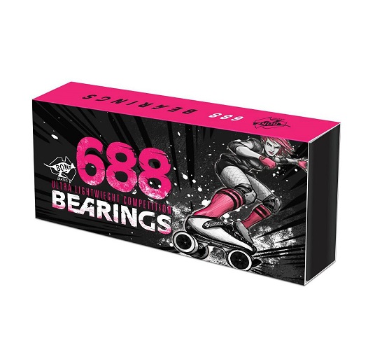 Bont 688 8mm mini (micro) bearings 7 or 8 mm axles 16 pk