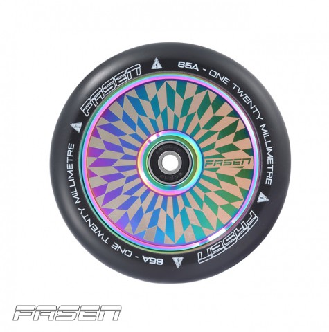 Fasen Hollow Core alloy 120mm wheel 9 colour variations