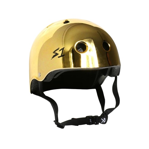 S one Mirror gold lifer helmet 3 world standards 51.5 to 59.8 cm