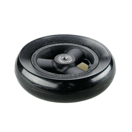 Replacement wheel 3 spoke 6'' x 1.5''