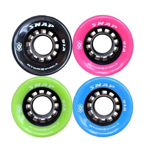 Atom snap wheels rink indoor wheels set of 4 (low budget)