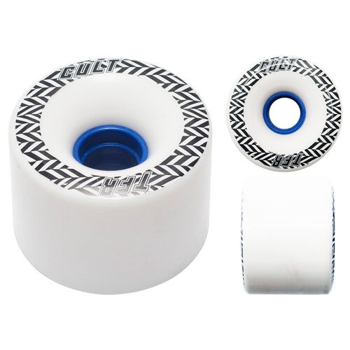 Skateboard wheels ice/blue Centrifuge 71mm