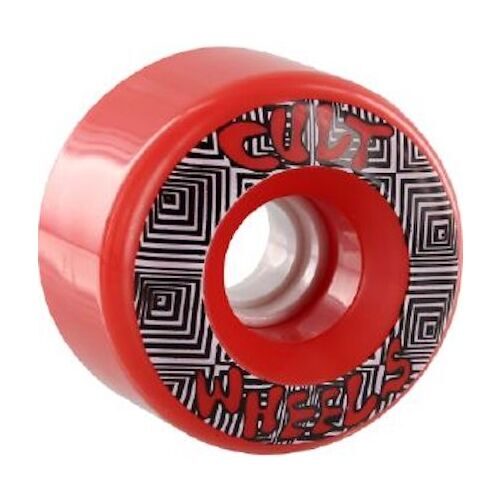 Skateboard converter red wheels 70mm