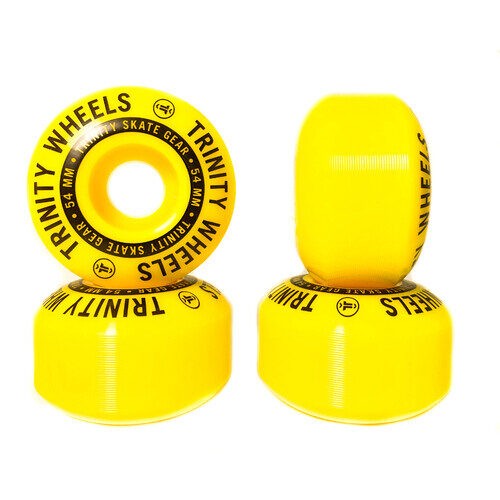 Skateboard wheels V cut