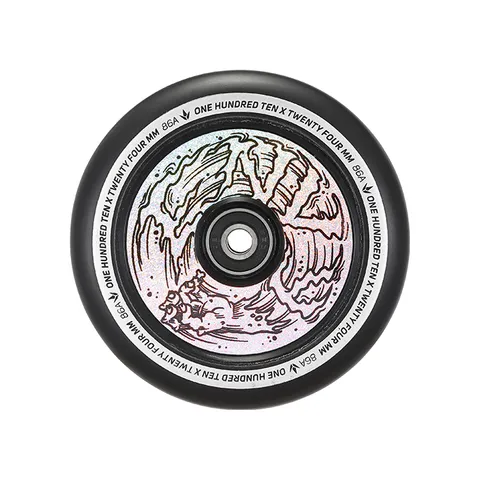 Envy hand graffiti wheel hollow Core 110mm