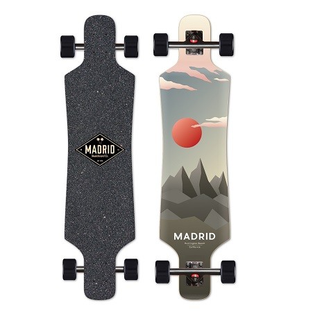 Madrid top mount spade luna complete 39'' x 9.25''