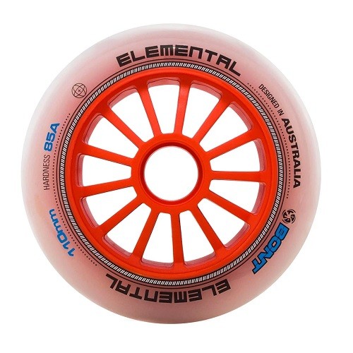 Bont Elemental 110 mm wheels sold in pks of 6