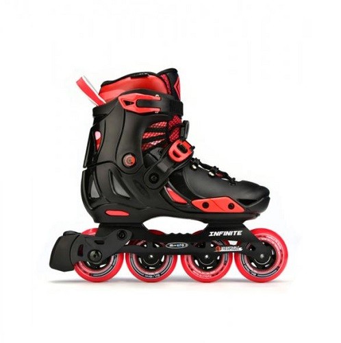 micro infinite skates red/black adjustable
