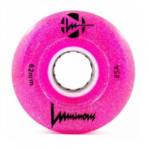 Luminous LED glitter wheels