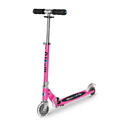 Micro Sprite pink LED wheels