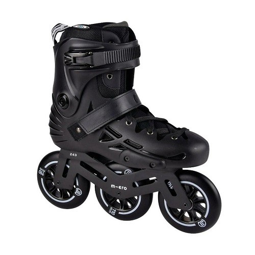 Micro T3 inline skates 110 mm wheels hard shell + alloy plates