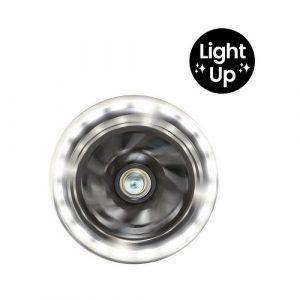 Micro Led clear wheels 100 mm