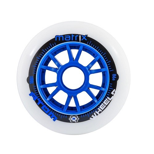 Atom Matrix wheels 100 mm x 86a hardness set of 6
