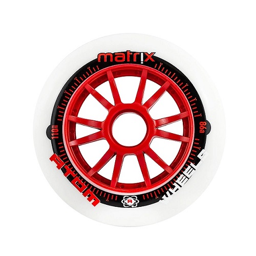 Atom Matrix wheels 110 mm x 86a hardness set of 6