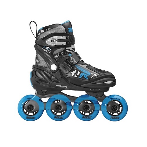Roces Moody blue/black TIF inline skates  childs UK 12 to UK 6