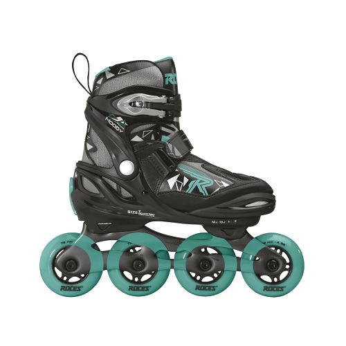 Roces Moody aqua/black TIF inline skates adjustable childs