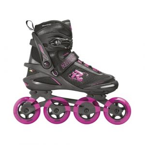 Roces grey-fuchsia inline skates