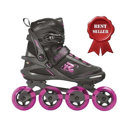 Roces grey-fuchsia inline skates Eu 38 to Eu 41