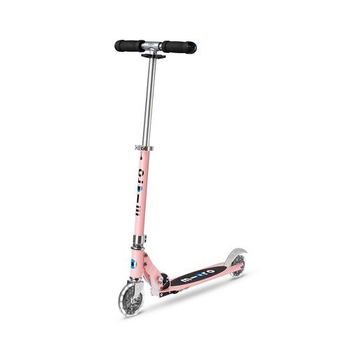 Micro Sprite neon rose pink LED wheels