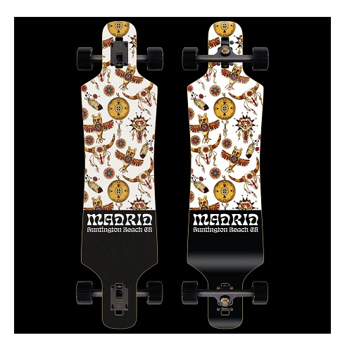 Madrid Complete Drop-Thru Spade Totem 39" x 9.2"