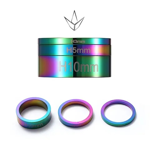 Envy Bar clamp spacer kit black/chrome or oil slick