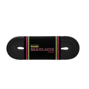 Bont black waxed laces
