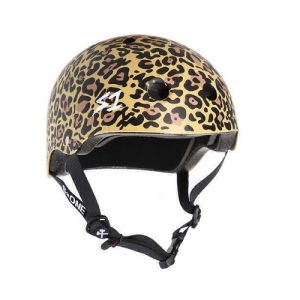 S one Mini Lifer leopard helmet for smaller people