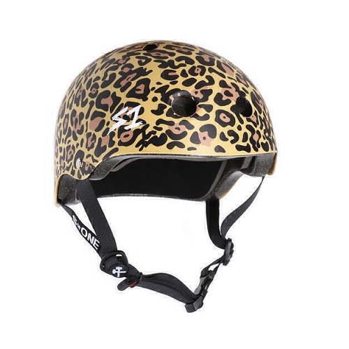 S one Mini leopard helmet from 46.9 to 52.1cm