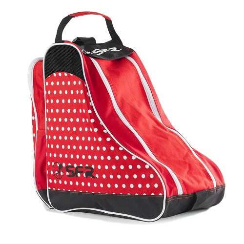 SFR red polkadot skate bag v2