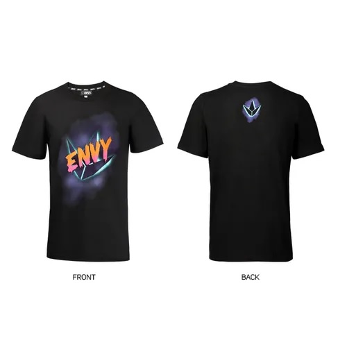 Envy black retro T-shirt xs/ sm/ med/ lge