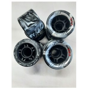GT black marble indoor wheels 93a x 40 mm wide set of 8