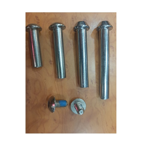 Scooter button head axles