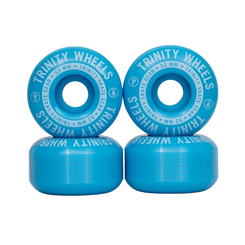 Trinity blue V-cut wheels