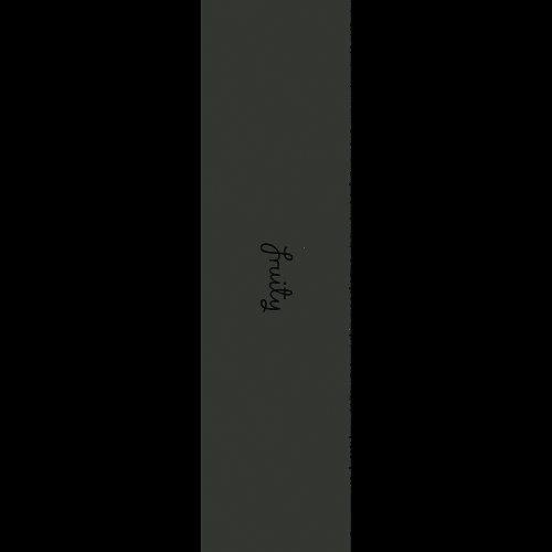 Fruity stamps grip tape 33''x 9''