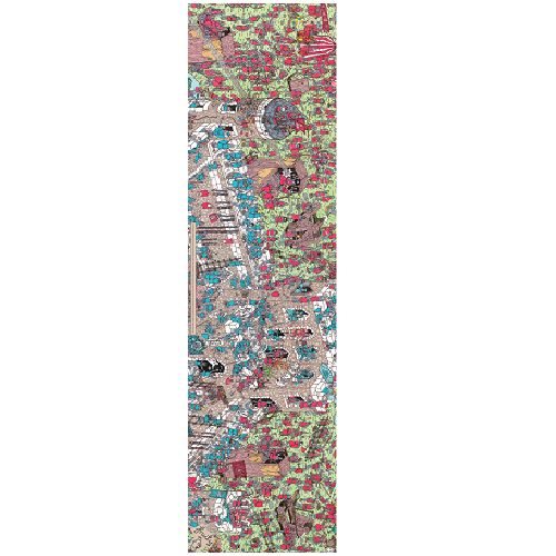 Fruity wheres Wally Adventures grip tape 33''x 9'' - Image 7
