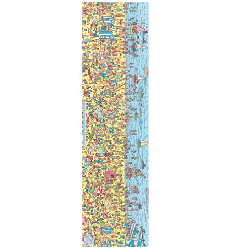 Fruity wheres Wally Adventures grip tape 33''x 9'' - Image 3