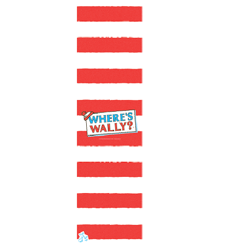 Fruity wheres Wally Adventures grip tape 33''x 9'' 