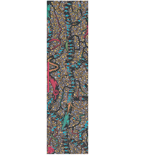 Fruity wheres Wally Adventures grip tape 33''x 9'' - Image 8