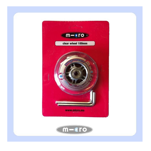 Micro clear wheel 100 mm