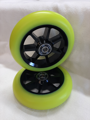 Grit 110 mm CNC 6061 alloy scooter wheels made sold in pairs - Image 17