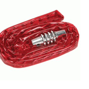 Budget security locks in 4 colours red,blue,black,clear