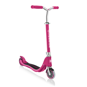 Globber ruby pink Flow scooter adjustable bar height 