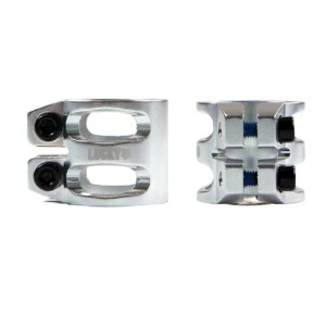 Lucky double bolt polished O/S 34.5 clamp