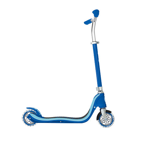 Globber-led blue Flow scooter adjustable bar height