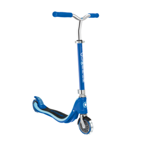 Globber-led blue Flow scooter adjustable bar height