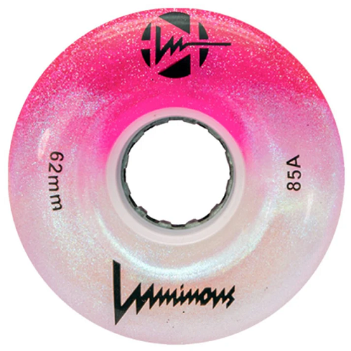 Luminous LED glitter wheels 10 colours 62mm x 85a set of 4 - Image 9