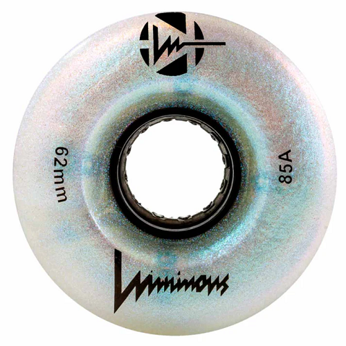 Luminous LED glitter wheels 10 colours 62mm x 85a set of 4 - Image 10